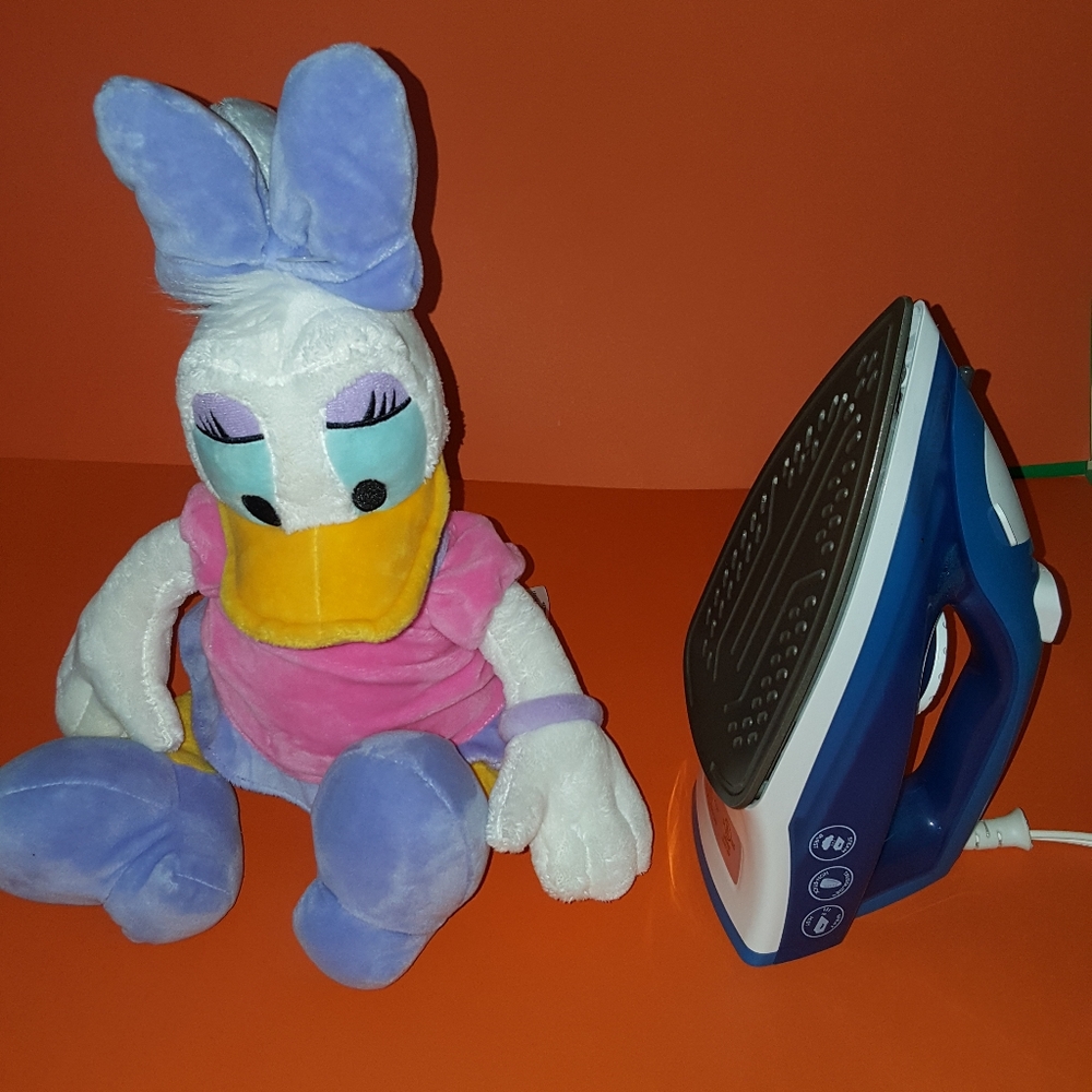 Daisy stuffed disney animal  iron NOT  included